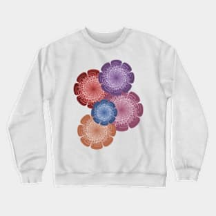 Fractal Corsage Crewneck Sweatshirt